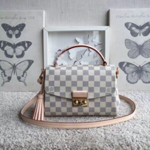 Replica Louis Vuitton Croisette Bag Damier Azur N41581 BLV070 2