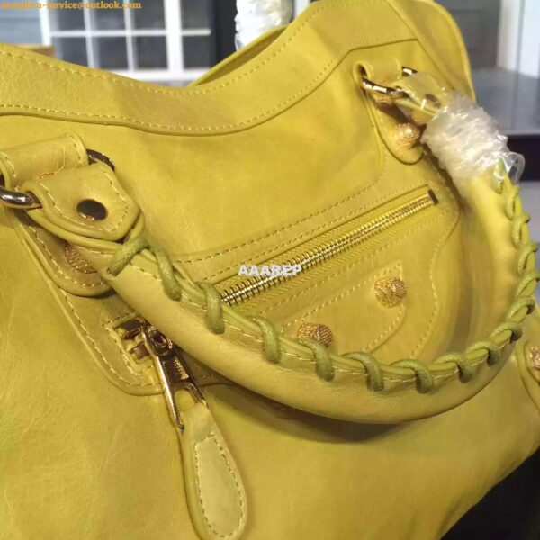 Replica Balenciaga Giant Gold City Yellow 8