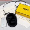 Replica Fendi 8521 Baguette Chain Midi Shoulder Bag White