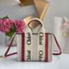 Replica Chloe 385E6690U Small Woody Tote Bag Orange