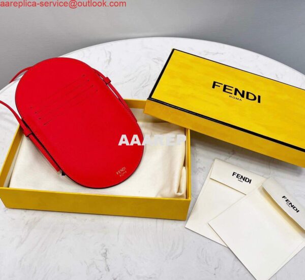 Replica Fendi 8526 Phone Shoulder Bag Red 9