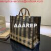 Replica Fendi 8BH372 FENDI Large Sunshine Shopper Bag Brown Leather