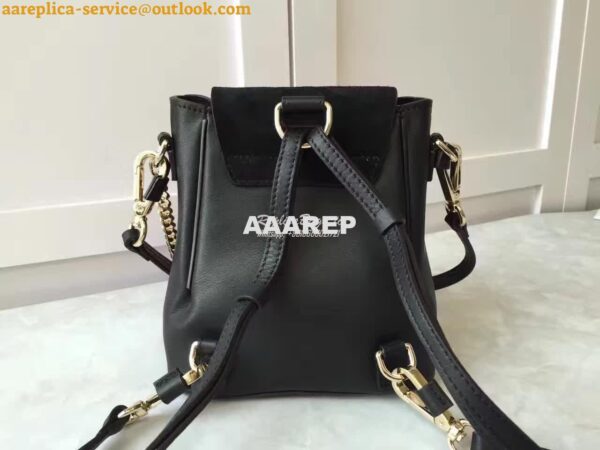 Replica Chloe Faye Backpack Black 4