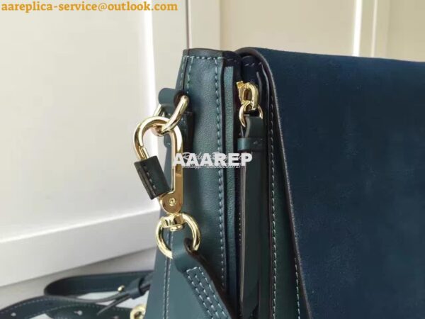 Replica Chloe Faye Backpack Blue 3