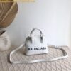 Replica Balenciaga Ville Top Handle Bag In White Small Grain Calfskin 2