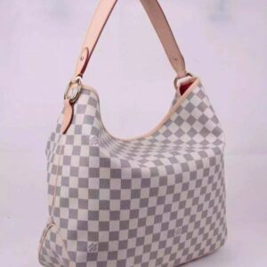 Replica Louis Vuitton Delightful MM Bag Damier Azur N41448 BLV062 2