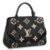 Replica Louis Vuitton NeoNoe MM Bag In Black Leather M45497 BLV672 2