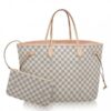 Replica Louis Vuitton Neverfull MM Bag Damier Azur N41361 BLV055 2