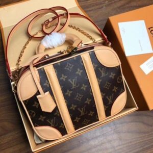 Replica Louis Vuitton Mini Luggage Monogram Canvas M44581 BLV317 2