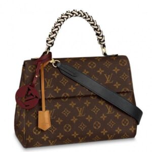 Replica Louis Vuitton Monogram Cluny MM Bag With Braided Handle M44669 BLV298