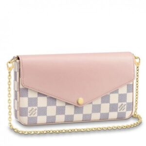 Replica Louis Vuitton Pochette Felicie Damier Azur N60235 BLV034