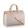 Replica Louis Vuitton Speedy Bandouli??re 35 Bag Damier Azur N41372 BLV054 2