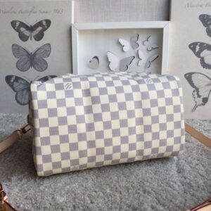 Replica Louis Vuitton Speedy Bandouli??re 30 Bag Damier Azur N41373 BLV053 2