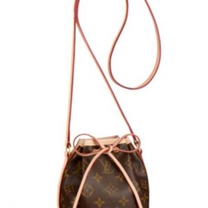 Replica Louis Vuitton Nano Noe Bag Monogram Canvas M41346 BLV436