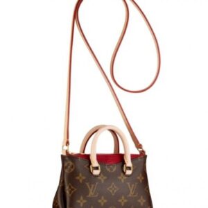 Replica Louis Vuitton Nano Pallas Bag Monogram Canvas M61254 BLV416