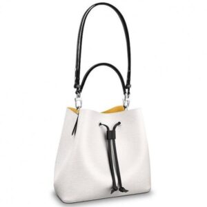 Replica Louis Vuitton White Neonoe Bag Epi Leather M53371 BLV185