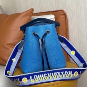 Replica Louis Vuitton Epi Neonoe BB Bag With Jacquard Strap M57691 BLV162 2