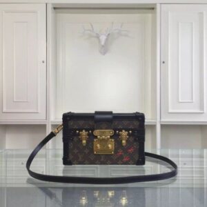 Replica Louis Vuitton Petite Malle Monogram Canvas M40273 BLV405 2