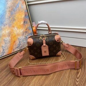 Replica Louis Vuitton Petite Malle Souple Bag Monogram M45531 BLV332 2