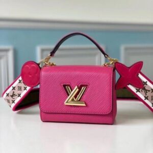 Replica Louis Vuitton Twist Mini Bag Epi Leather M57063 BLV169 2