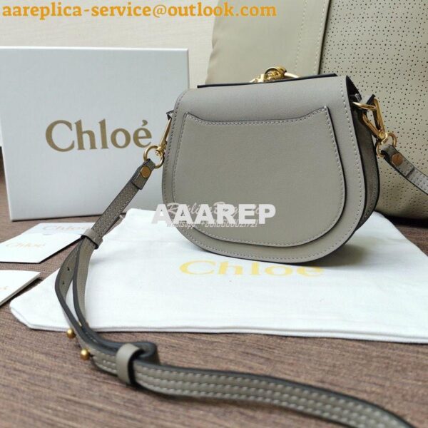 Replica Chloe Nile Bracelet Bag Grey 5