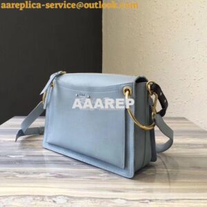 Replica Chloe Roy Bag Airy Grey in Suede & Smooth Calfskin 2