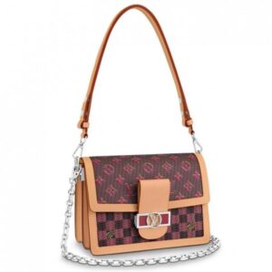 Replica Louis Vuitton Dauphine MM Monogram LV Pop Print M55452