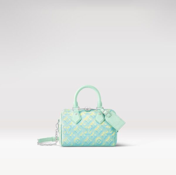 Replica Louis Vuitton LV SPEEDY BANDOULIÈRE 20 Vert d'eau Green Bag M46092