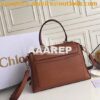 Replica Chloe Faye Day Double Carry Bag Wine 2