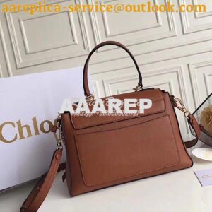 Replica Chloe Faye Day Double Carry Bag Tan