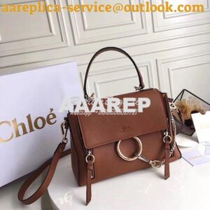 Replica Chloe Faye Day Double Carry Bag Tan 2