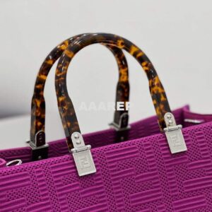 Replica Fendi 8BH386 Sunshine Medium Fendi Tote Bag 8258 Purple 2