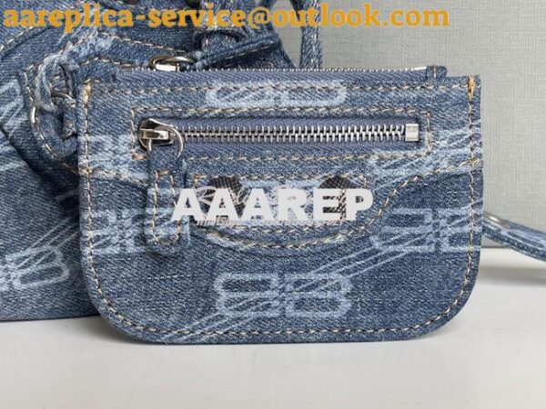 Replica Balenciaga Le Cagole XS S Shoulder Bag Bb Monogram Bleached De 10