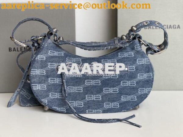 Replica Balenciaga Le Cagole XS S Shoulder Bag Bb Monogram Bleached De 21