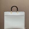 Replica Fendi 8BH386 Sunshine Medium Tote Bag Black 2