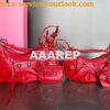 Replica Balenciaga Le Cagole XS S Shoulder Bag in Lambskin Pink 671307