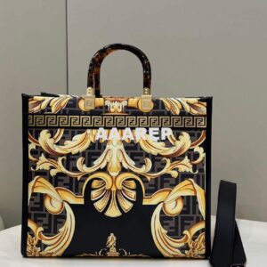 Replica Fendi 8BH386 Sunshine Medium Tote Bag Multicolor