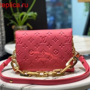 Replica Louis Vuitton COUSSIN BB Bag Fluo Pink M20750 2