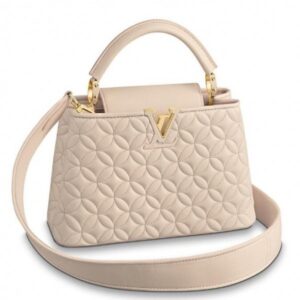 Replica Louis Vuitton Capucines BB Bag In Quilting Lambskin M55361 BLV818