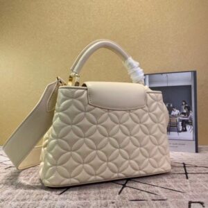 Replica Louis Vuitton Capucines BB Bag In Quilting Lambskin M55361 BLV818 2