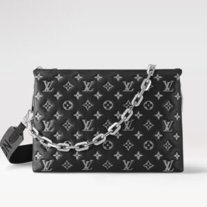 Replica Louis Vuitton Coussin MM LV Bag Black / Gray M21661