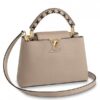 Replica Louis Vuitton Capucines BB LV Bag Etain Metallic Gray M21102 2