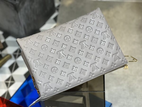 Replica Louis Vuitton Coussin MM LV Bag Grey M20771 8