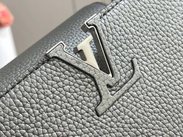 Replica Louis Vuitton Capucines BB LV Bag Etain Metallic Gray M21102 5