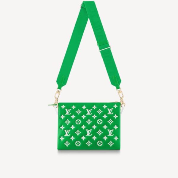 Replica Louis Vuitton COUSSIN PM Bag Green M20760