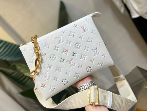 Replica Louis Vuitton Coussin PM LV Bag White M21209 5