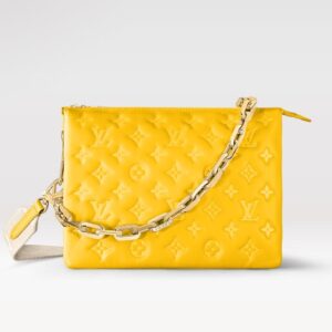 Replica Louis Vuitton Coussin PM LV Bag Yellow M20378