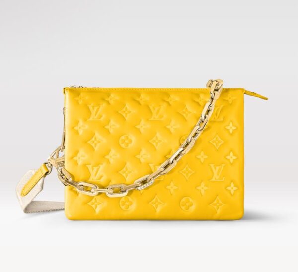 Replica Louis Vuitton Coussin PM LV Bag Yellow M20378 2