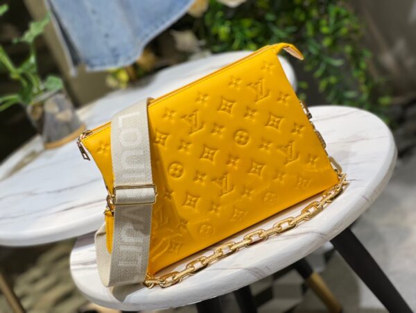 Replica Louis Vuitton Coussin PM LV Bag Yellow M20378 4