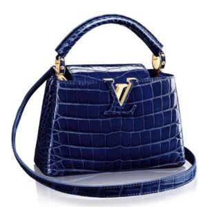 Replica Louis Vuitton Capucines Mini Crocodile Bag N93074 BLV806